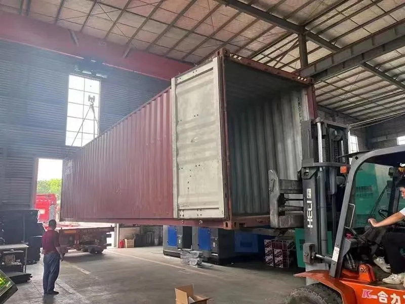 Carregamento de contentor para exportação China-Angola